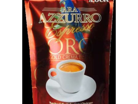 Ara Azzurro Oro Espresso Whole Beans - 1kg on Sale