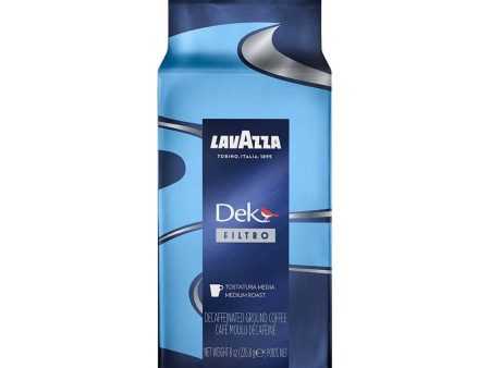 Lavazza Dek Filtro Ground Coffee - 2.5oz (18 Count) Fashion