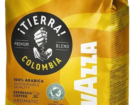 Lavazza Tierra Colombia Espresso Whole Beans - 1kg Online Sale