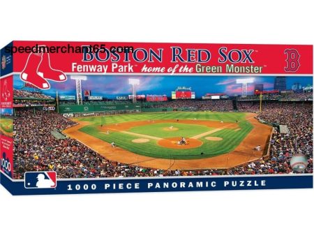 MasterPieces MLB Boston Red Sox Stadium Panoramic Jigsaw Puzzle,Fenway Park, For Sale