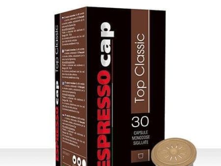 Espresso Cap Top Classic 30 pcs For Cheap