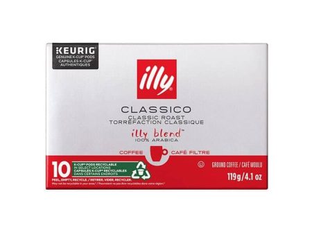 Illy Medium Roast Keurig K-CUP - 10 Capsules Online now