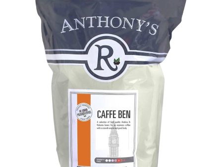 Anthony s Caffe Ben Whole Beans - 1kg Cheap