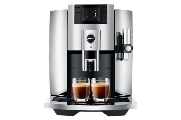 Jura E8 Super Automatic Espresso Machine - Chrome Online