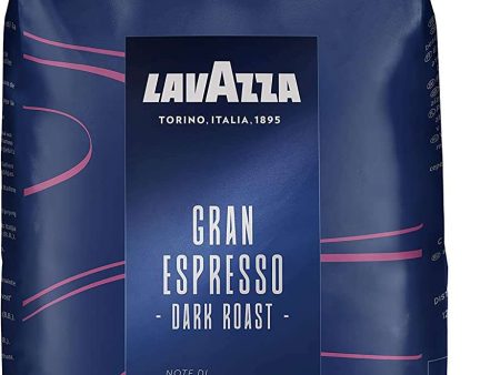 Lavazza Gran Espresso Whole Beans - 1kg (Case of 6) Fashion