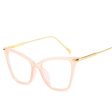 Ladies Retro Cat Eye Anti Blue Light Computer Glasses Reading And Playing Games To Protect Eyes Sale