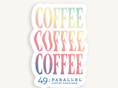 49th Summer Coffee Sticker For Sale