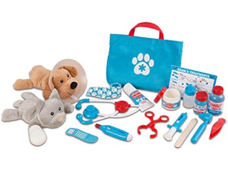 Melissa & Doug Pet Vet Play Set & Veterinarian Role Play Costume Set For Discount