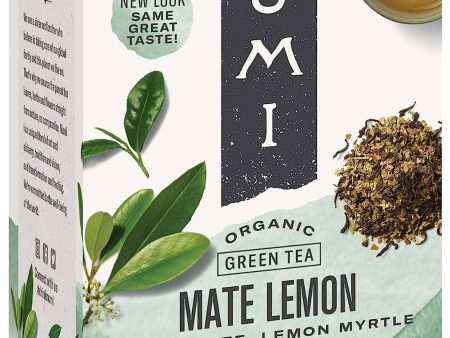 NUMI Mate Lemon Tea - 18 Bags Hot on Sale