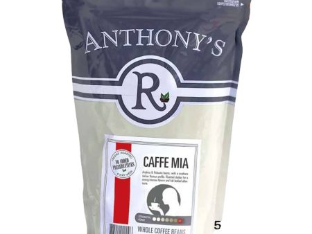 Anthony s Caffe Mia Whole Beans - 500g Cheap