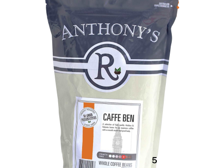 Anthony s Caffe Ben Whole Beans - 500g Online Hot Sale