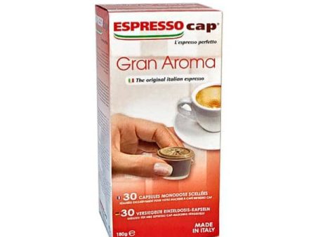 Espresso Cap Gran Aroma - 30 Capsules on Sale